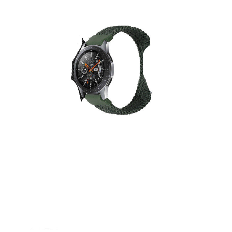 Samsung Watch Strap 20mm 22mm Stretch Single-Turn Nylon Strap