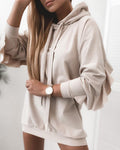 Ruffled pullover sweater