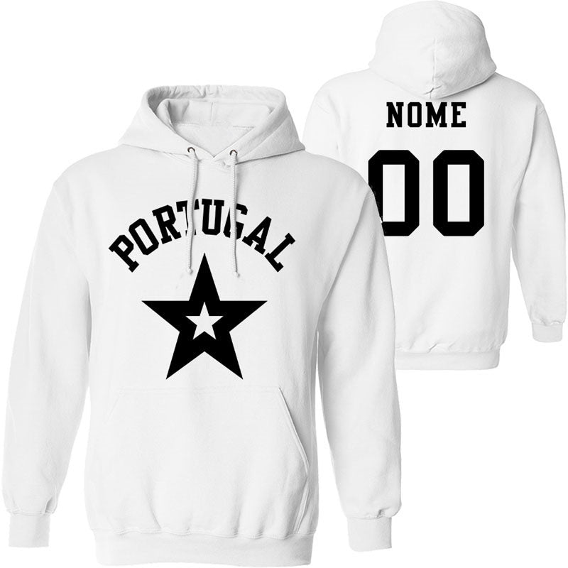Printed pullover sweater