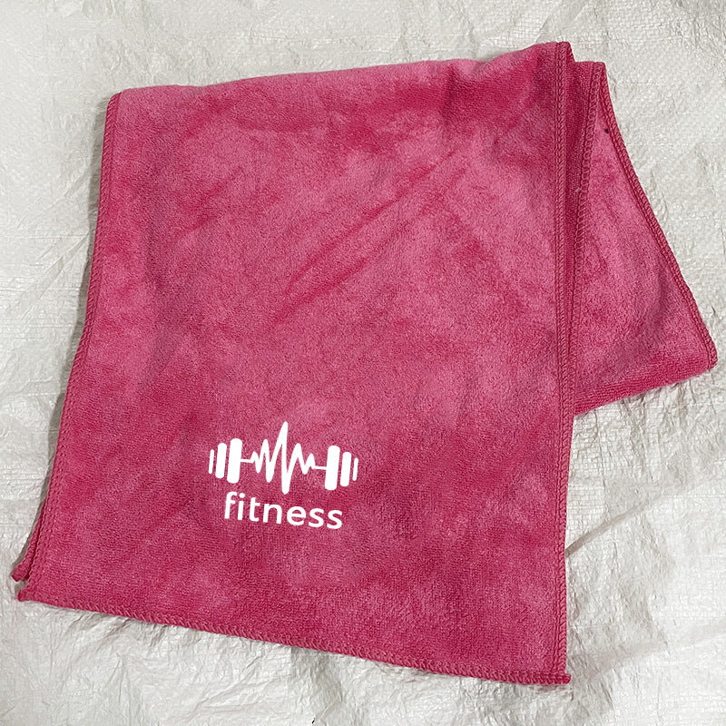 Sports Towel Can Be Labeled To Wipe Sweat